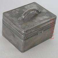 Old Silver Trinket Box  