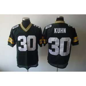  green bay packers #30 john kuhn green fashion jersey rugby 