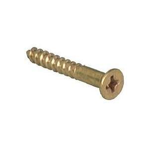  Bx/100 x 2 Hillman Brass Wood Screw (385702)