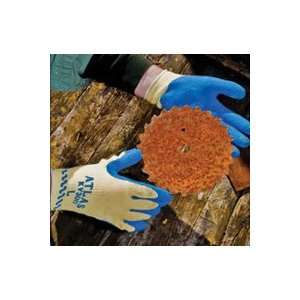   KV300 Natural Rubber Palm Coated Work Gloves   Size 10 Blue   KV300 10