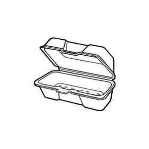 SEPSMWGNP21900   White Foam Hoagie Take Out Container   9 