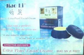 Jiao Li Extra Pearl Facial Cream Effective & Safe BFAD  