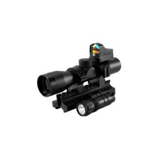 NcStar AR COMBO PACKAGE COMPACT SCOPE, MICRO RED DOT  