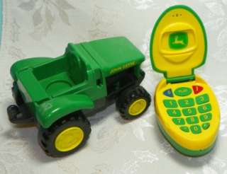 John Deere Musical Cell Phone Pager and Tractor Toys  
