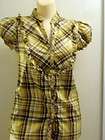 NWT TWENTY ONE Beige Knit Short Sleeve Dress Size S  