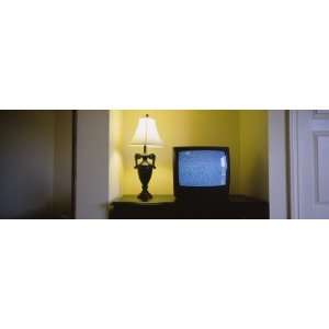  Television and Lamp in a Hotel Room, Las Vegas, Clark 
