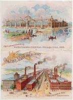Oswego, New York, T. KINGSFORD & SON, 1893 COLUMBIAN EXPO SOUVENIR, TC 