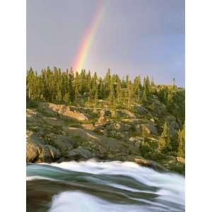  The Mist Filled Tides of Clearwater River Wash against a 