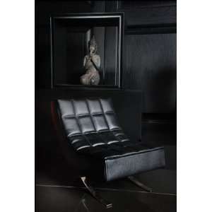  Urban Vita Penthouse Collection Black Lounge Chair