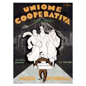  Unione Cooperativa Giclee Poster Print by Noel Fontanet 