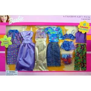 Barbie 6 Fashion Gift Pack   So Many Looks 6 Fabulous Outfits (2001)