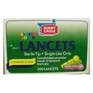  BUY ONE GET ONE FREE Assorted Color Lancets Sterile Tip 