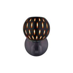 Oggetti Luce 82 2051F Firefly 1 Light Wall Sconce in Dark Bronze with 