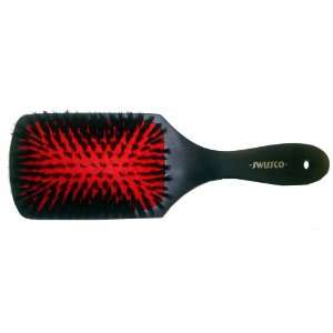 Swissco Classic Large Paddle Hair Brush Mixed Boar and Nylon Bristle 