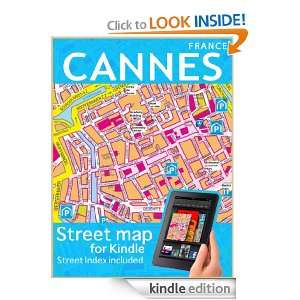 Map of Cannes (Maps of France) Digital Maps  Kindle Store