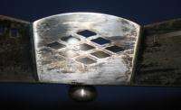 Antique Art Deco Argentor Austria Silver Plated Footed Basket Boat 