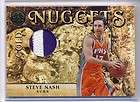 2010 11 Gold Standard Gold Nuggets Steve Nash Patch Phoenix Suns 15/25