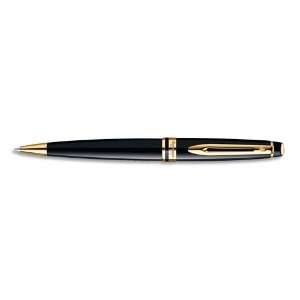  Waterman Expert GT Ballpoint Pen   Black/Gold Trim 