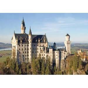  Neuschwanstein the Fairy Castle 250 Piece Wooden Jigsaw 