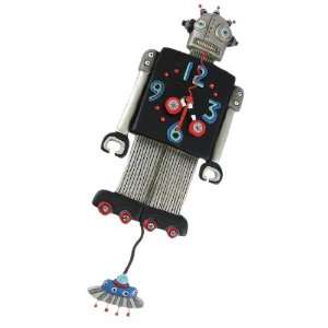  Allen Designs Roboto Robot Pendulum Wall Clock