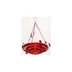  Bird Bath Attracts Hbirds Lrg Red