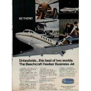 Unbeatable  this best of two worlds. The Beechcraft Hawker Business 