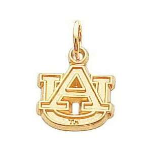  14K Gold Auburn University Logo Charm College Arts 