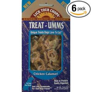 Lick Your Chops Treat Umms Chicken Calamari Treat for Dogs, 2.5 Ounce 