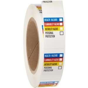   Right To Know Laboratory Labels (500 Per Roll)  Industrial