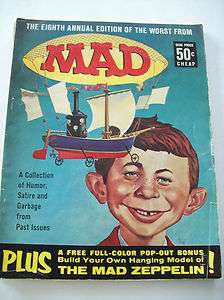 Vintage Mad Magazine The Eighth 8th Annual Edition of the Worst From 