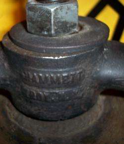 Mounted Railroad Steam Locomotive Bell Brass & Cast Iron  