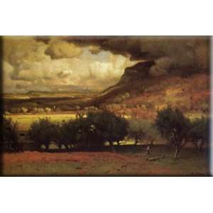   Storm 16x11 Streched Canvas Art by Inness, George