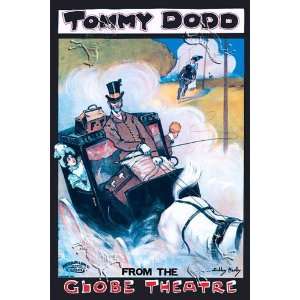  Tommy Dodd from the Globe Theatre by Dudley Hardy. Size 17 