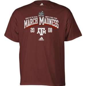  Texas A&M Aggies 2008 NCAA Tournament T Shirt