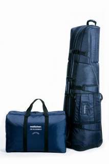 Golf Travel Cover Travel Case Bag with wheels  Navy  