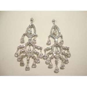  Chandelier Style Earrings with CZs 
