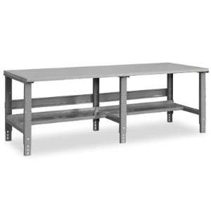  96 x 30 Steel Top Packing Table
