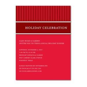  Corporate Holiday Party Invitations   Suave Stripes By 