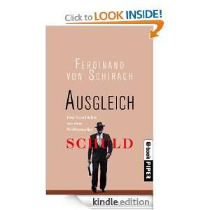 Ausgleich (German Edition) Ferdinand von Schirach  Kindle 