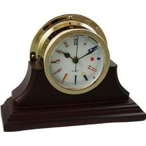   KIT 6 Quartz Clock, Flag (Water Proof) with Mantle Base Sports