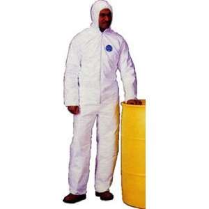   Coverall with Hood, Boots and Elastic Wrists (25 per case) Size 5XL