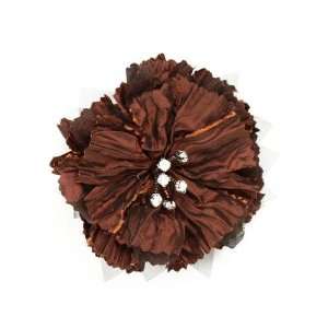  Jeweled Brooch 4 x 4 Brown By The Each Arts, Crafts & Sewing