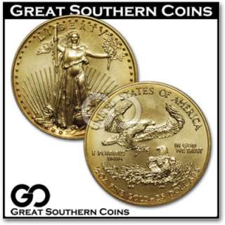 2010 $25 GOLD American Eagle 1/2 oz FINE GOLD GEM  