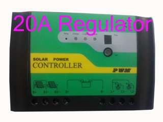 240W 12V&24V automatism adjust 20A Solar Power Controller/Regulator