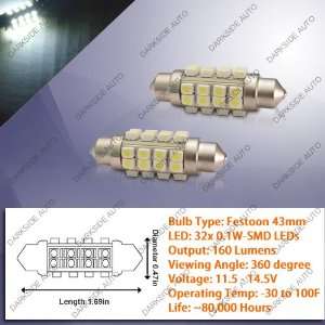 High Power Festoon Interior&License LED Bulbs (360 degree view / 32x 0 