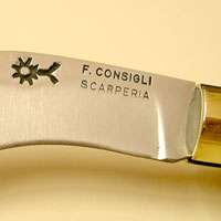  Consigli 8 Inch Blade Resin Handle Honing Steel