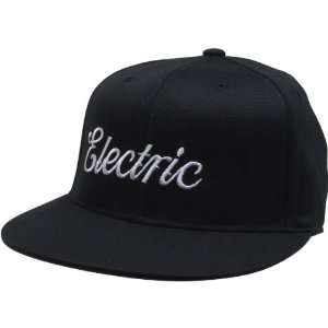  Electric Cursive Mens Fitted Racewear Hat/Cap w/ Free B&F 