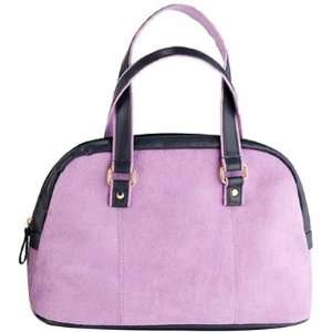  City Chic Lunch Tote Grey And Purple (Quantity of 3 