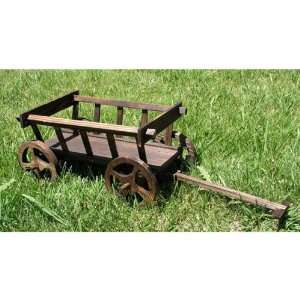  Small Country Wagon (Burnt Brown) (10.5H x 20W x 10.5D 