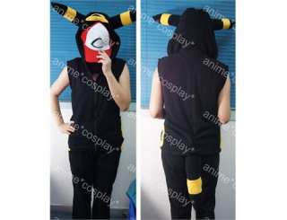 Pokemon Umbreon Vest + pant kigurumi made Costume Cosplay S M L XL 